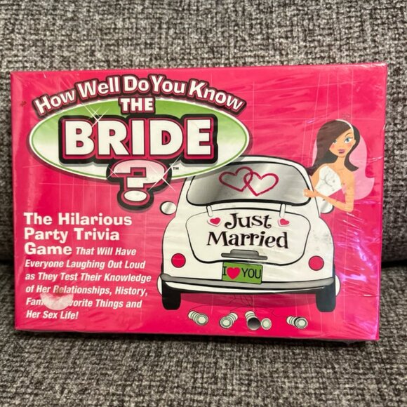 FACTORY SEALED How Well Do You Know the Bride Bachelorette Party Game NIB - Picture 1 of 3